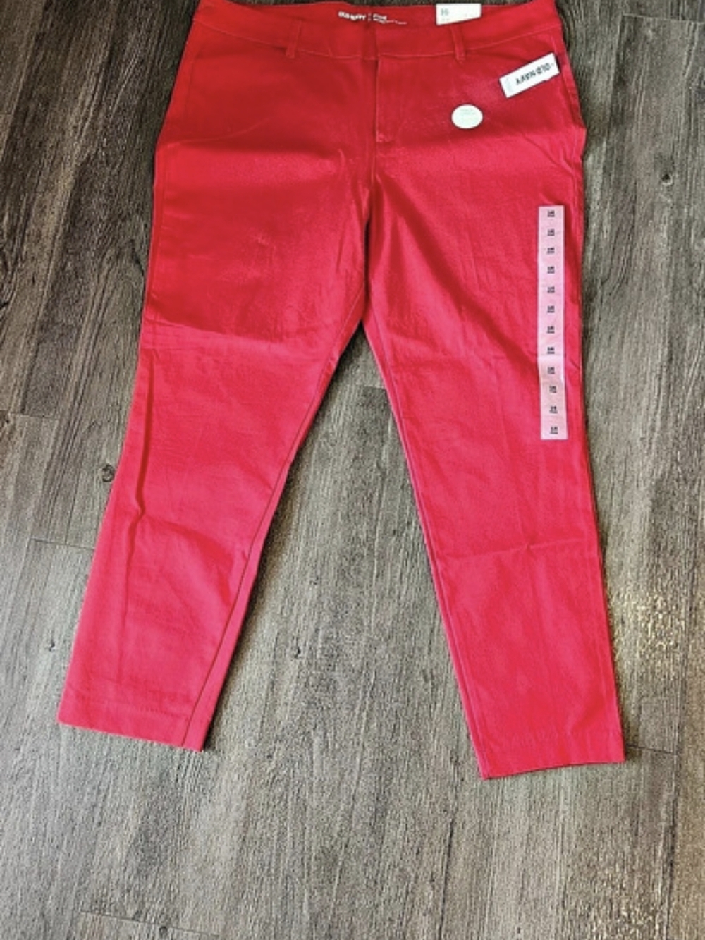 Red Old Navy Size 16 Pants